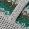 Jacquard-Knit Cashmere and Wool-Blend Cardigan - E1 Jacquard-Knit Cashmere and Wool-Blend Cardigan - E1