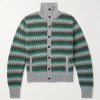Jacquard-Knit Cashmere and Wool-Blend Cardigan Jacquard-Knit Cashmere and Wool-Blend Cardigan