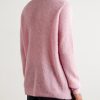 Oversized Ribbed Alpaca-Blend Sweater - BK