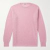 Oversized Ribbed Alpaca-Blend Sweater