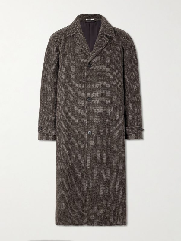 Wool, Alpaca and Silk-Blend Tweed Coat