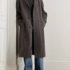 Wool, Alpaca and Silk-Blend Tweed Coat - OU