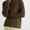 Ribbed Alpaca-Blend Sweater - FR Ribbed Alpaca-Blend Sweater - FR