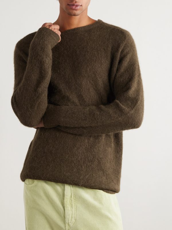 Ribbed Alpaca-Blend Sweater - FR Ribbed Alpaca-Blend Sweater - FR