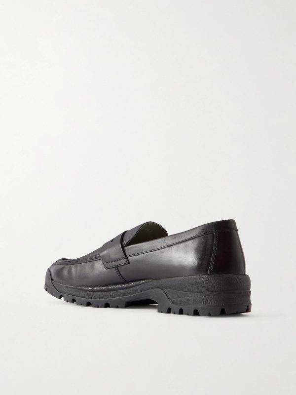 Sneaker 87 Leather Penny Loafers - BK