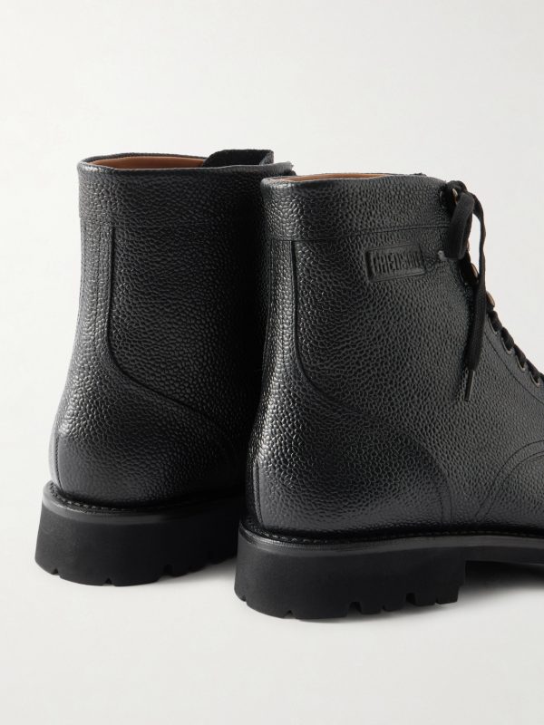Bill Full-Grain Leather Lace-Up Boots - CU