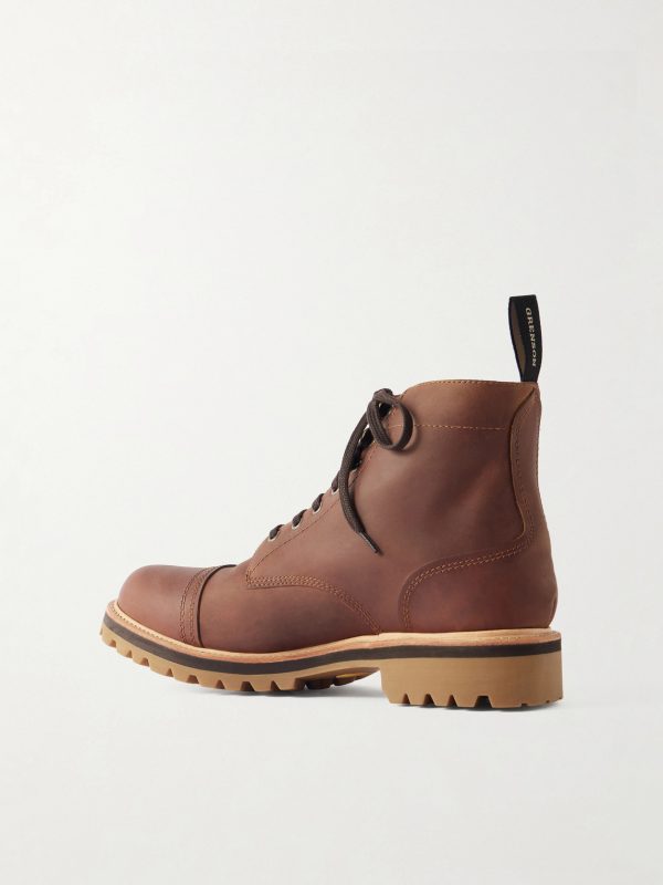 Radley Leather Lace-Up Boots - BK Radley Leather Lace-Up Boots - BK
