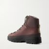 Sneaker 71 Canvas-Trimmed Full-Grain Leather Hiking Boots - BK Sneaker 71 Canvas-Trimmed Full-Grain Leather Hiking Boots - BK