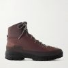 Sneaker 71 Canvas-Trimmed Full-Grain Leather Hiking Boots Sneaker 71 Canvas-Trimmed Full-Grain Leather Hiking Boots