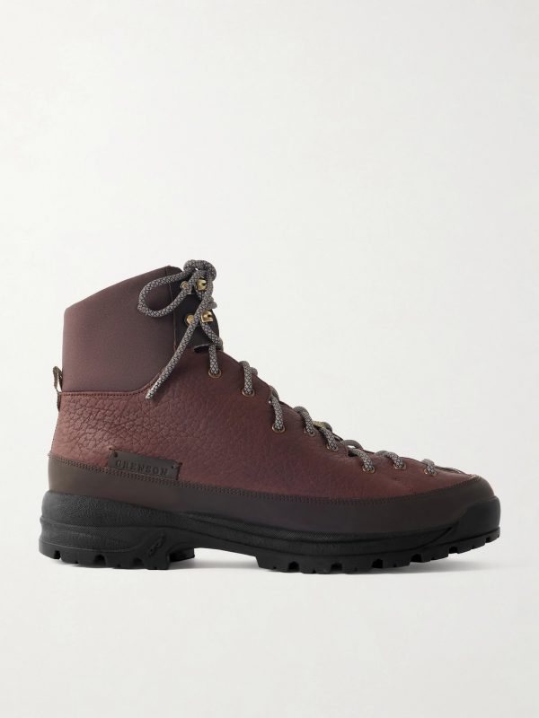 Sneaker 71 Canvas-Trimmed Full-Grain Leather Hiking Boots Sneaker 71 Canvas-Trimmed Full-Grain Leather Hiking Boots