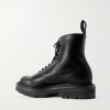 Jude Glossed-Leather Boots - BK Jude Glossed-Leather Boots - BK