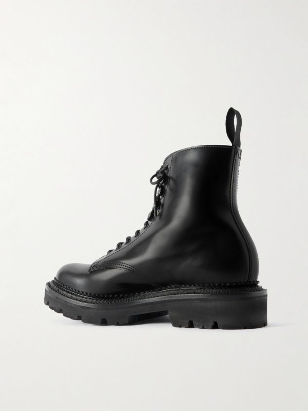 Jude Glossed-Leather Boots - BK Jude Glossed-Leather Boots - BK
