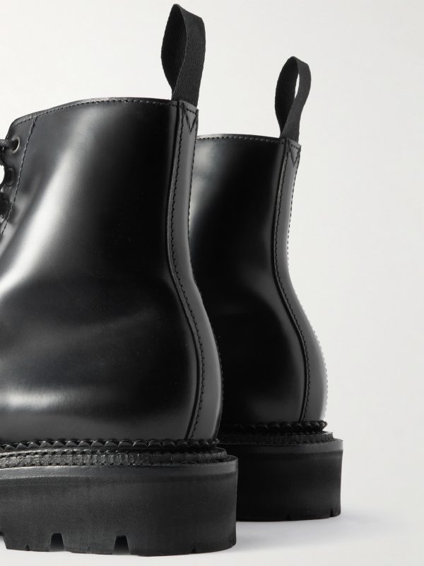Jude Glossed-Leather Boots - CU Jude Glossed-Leather Boots - CU