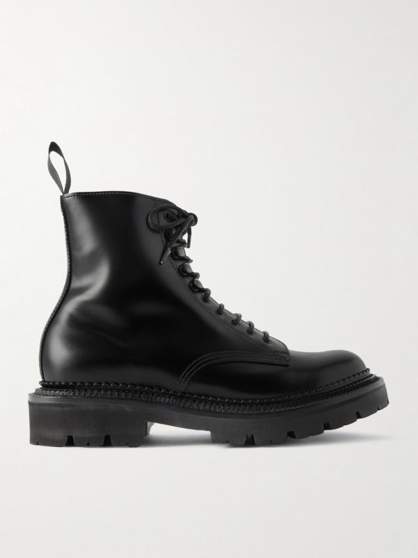 Jude Glossed-Leather Boots Jude Glossed-Leather Boots