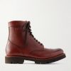 Bill Full-Grain Leather Lace-Up Boots Bill Full-Grain Leather Lace-Up Boots