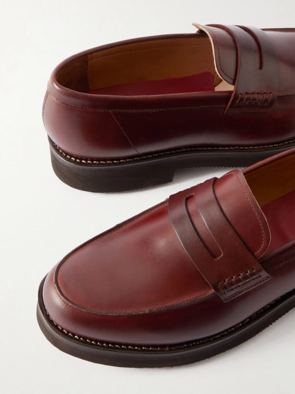Jago Leather Penny Loafers - CU Jago Leather Penny Loafers - CU