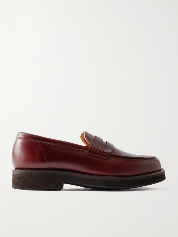 Jago Leather Penny Loafers Jago Leather Penny Loafers