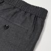 Tapered Cropped Brushed-Wool Suit Trousers - CU Tapered Cropped Brushed-Wool Suit Trousers - CU