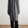 Wool and Cashmere-Blend Coat - BK Wool and Cashmere-Blend Coat - BK