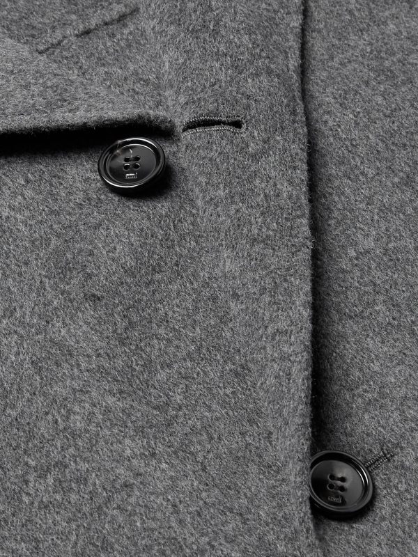 Wool and Cashmere-Blend Coat - CU Wool and Cashmere-Blend Coat - CU