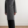 Wool and Cashmere-Blend Coat - FR Wool and Cashmere-Blend Coat - FR