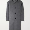 Wool and Cashmere-Blend Coat Wool and Cashmere-Blend Coat