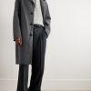Wool and Cashmere-Blend Coat - OU Wool and Cashmere-Blend Coat - OU