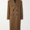 Double-Breasted Wool-Gabardine Coat Double-Breasted Wool-Gabardine Coat
