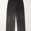 Wide-Leg Cotton-Corduroy Trousers