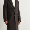 Boiled Wool-Gabardine Coat - FR