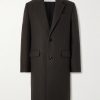 Boiled Wool-Gabardine Coat