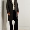 Boiled Wool-Gabardine Coat - OU