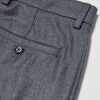 Virgin Wool-Flannel Straight-Leg Drawstring Trousers - CU Virgin Wool-Flannel Straight-Leg Drawstring Trousers - CU