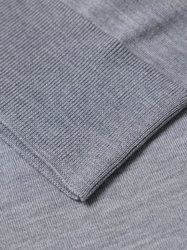 Logo-Embroidered Virgin Wool and Silk-Blend Sweatshirt - E1 Logo-Embroidered Virgin Wool and Silk-Blend Sweatshirt - E1