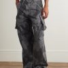 Straight-Leg Camouflage-Print Cotton-Ripstop Trousers - FR Straight-Leg Camouflage-Print Cotton-Ripstop Trousers - FR