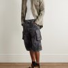 Straight-Leg Camouflage-Print Cotton-Ripstop Shorts - OU Straight-Leg Camouflage-Print Cotton-Ripstop Shorts - OU