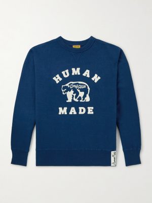Tsuriami Logo-Print Cotton-Jersey Sweatshirt