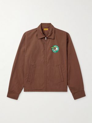 Drizzler Logo-Print Canvas Jacket Drizzler Logo-Print Canvas Jacket