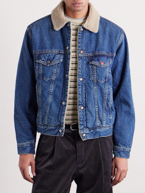 Fleece-Lined Denim Jacket - FR Fleece-Lined Denim Jacket - FR
