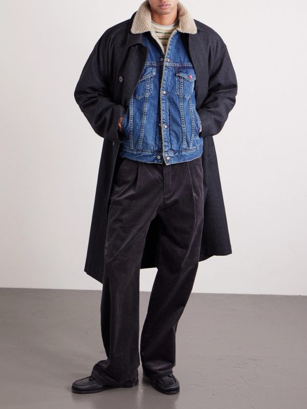 Fleece-Lined Denim Jacket - OU Fleece-Lined Denim Jacket - OU