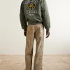 Logo-Appliquéd Padded Shell Bomber Jacket - BK