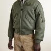 Logo-Appliquéd Padded Shell Bomber Jacket - FR