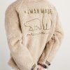 Shell-Trimmed Fleece Jacket - CU