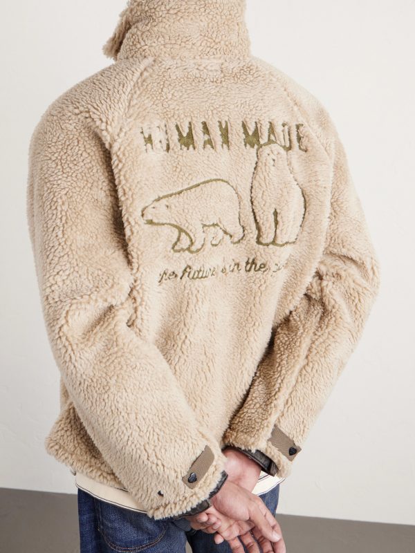Shell-Trimmed Fleece Jacket - CU