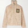 Shell-Trimmed Fleece Jacket