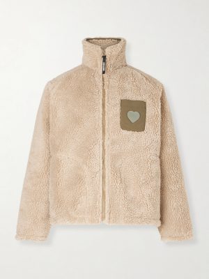Shell-Trimmed Fleece Jacket Shell-Trimmed Fleece Jacket
