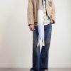 Shell-Trimmed Fleece Jacket - OU