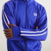 Logo-Embroidered Striped Tech-Jersey Track Jacket - CU Logo-Embroidered Striped Tech-Jersey Track Jacket - CU