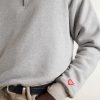 Logo-Print Cotton-Jersey Half-Zip Sweatshirt - CU Logo-Print Cotton-Jersey Half-Zip Sweatshirt - CU