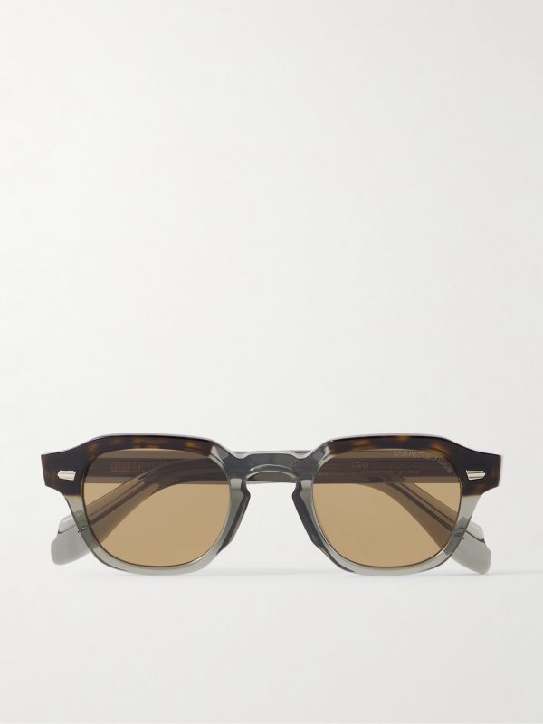 Round-Frame Acetate and Silver-Tone Sunglasses Round-Frame Acetate and Silver-Tone Sunglasses